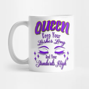 Queen Lashes Mug